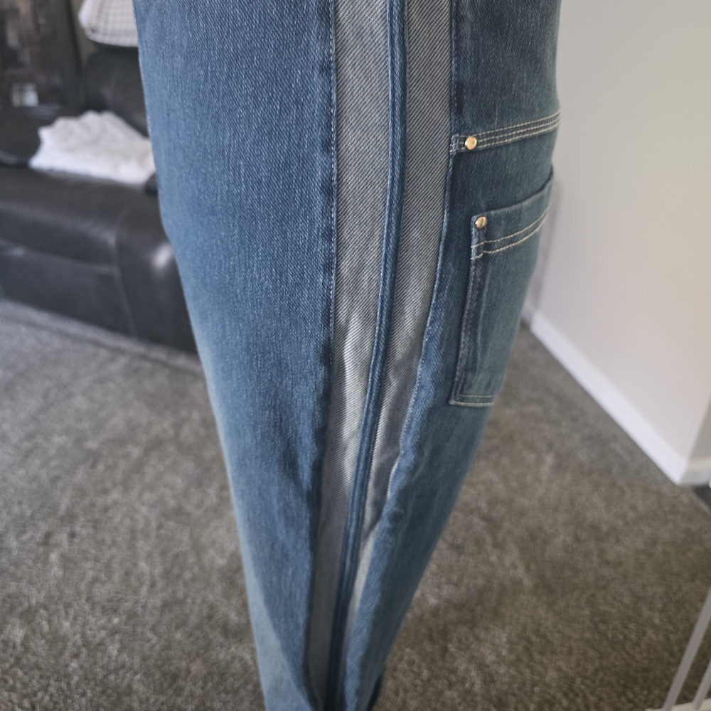 Lysse Dark Blue High-Rise Leggings - Picture 2 of 5
